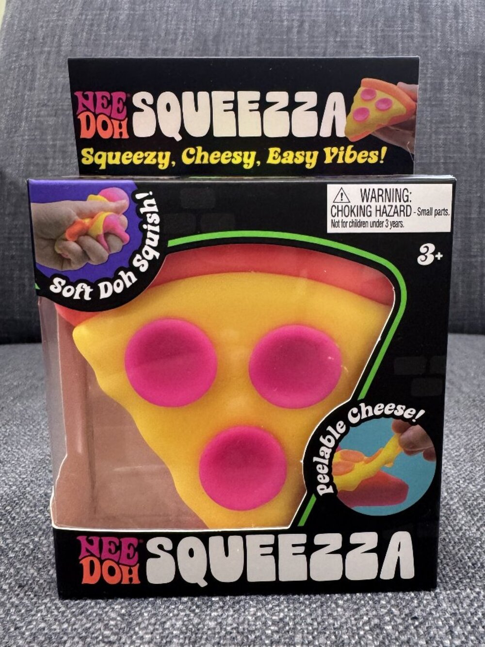 NeeDoh Squeezza Pizza - Squishy Toy